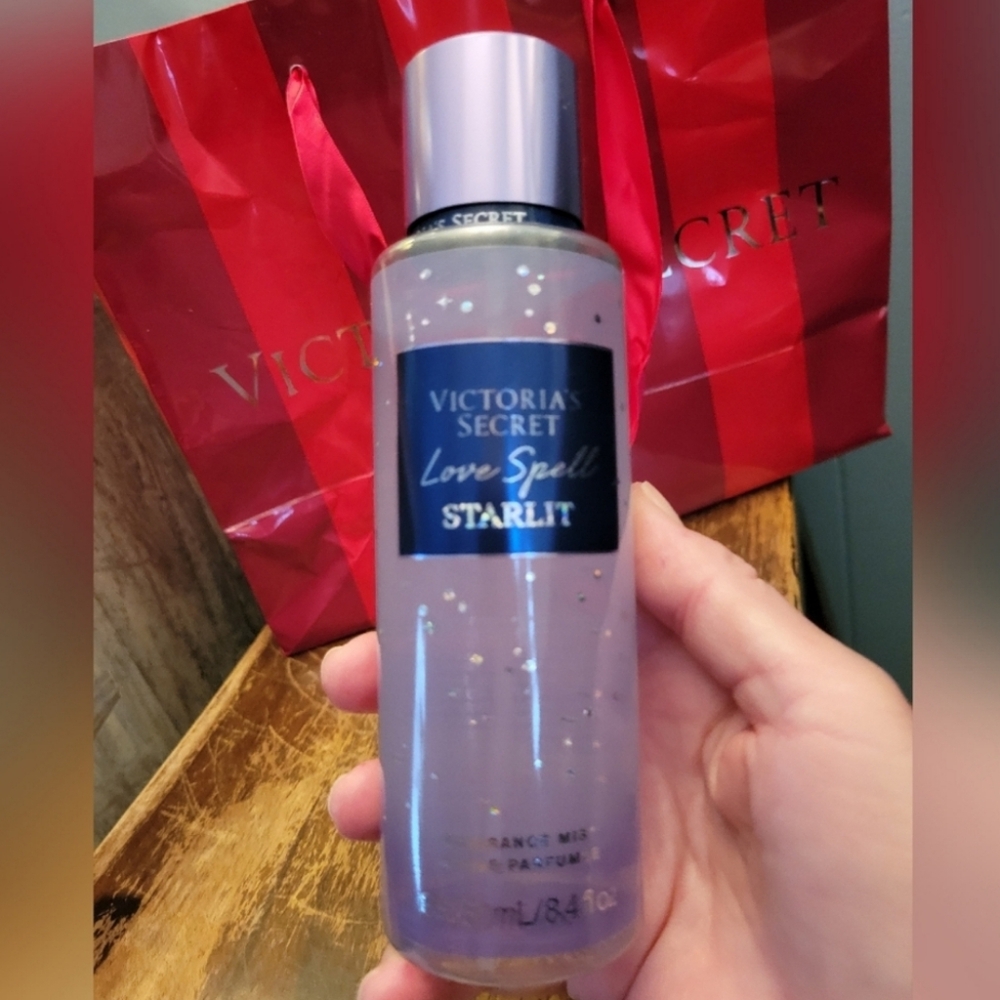 Victoria’s Secret love spell starlit body mist